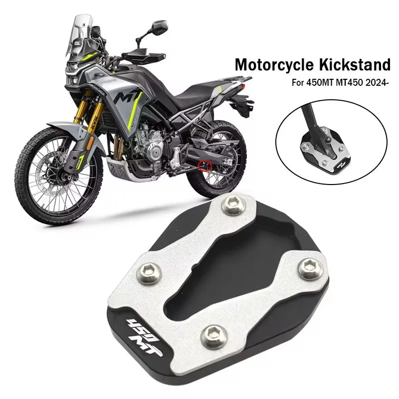 Kickstand Extension Plate for CFMOTO 450MT 2024–2025
