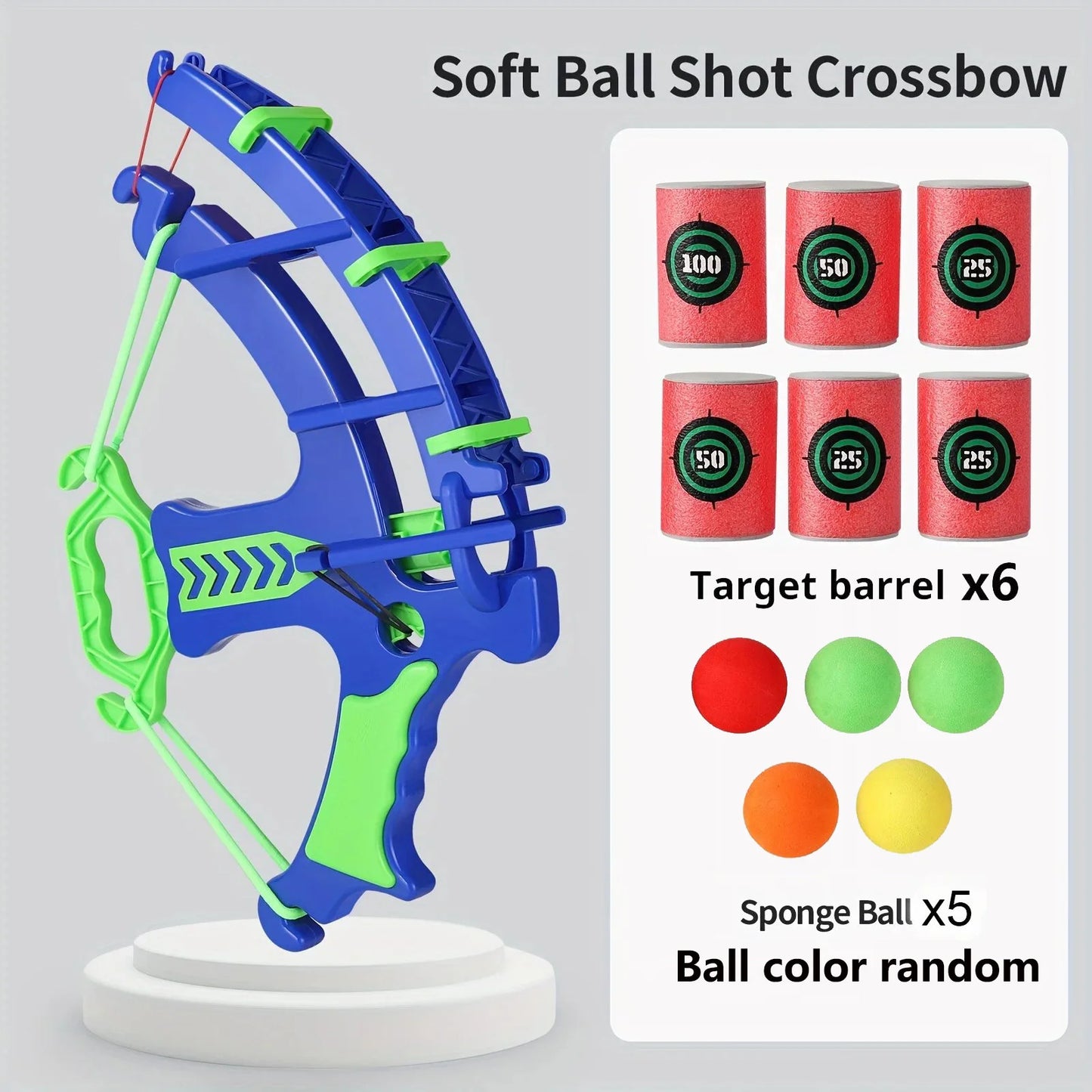 Soft Bullet Shooting Practice Toy for Kids