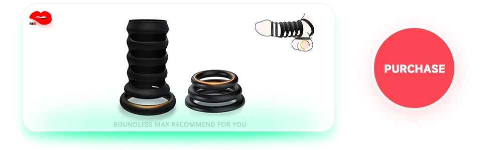 Ultra-Soft Silicone Cock Rings for Stronger Erections