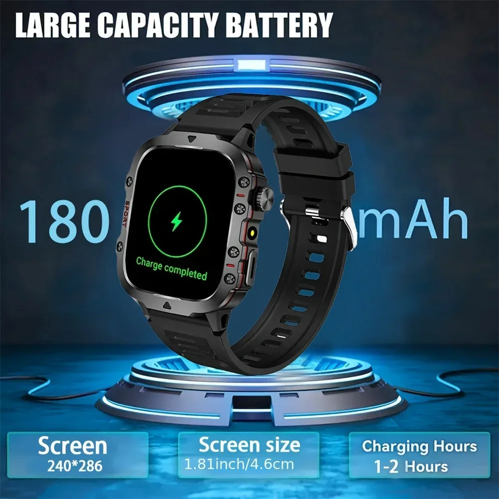 Smart Watch with LED Display & Wireless Call