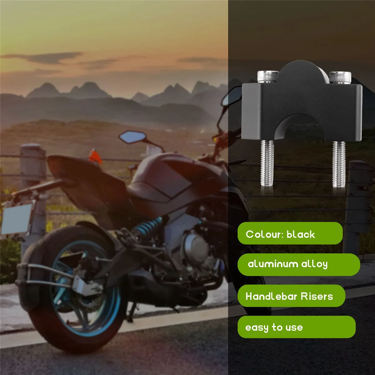 Handlebar Risers for CFMOTO 650MT CF 650