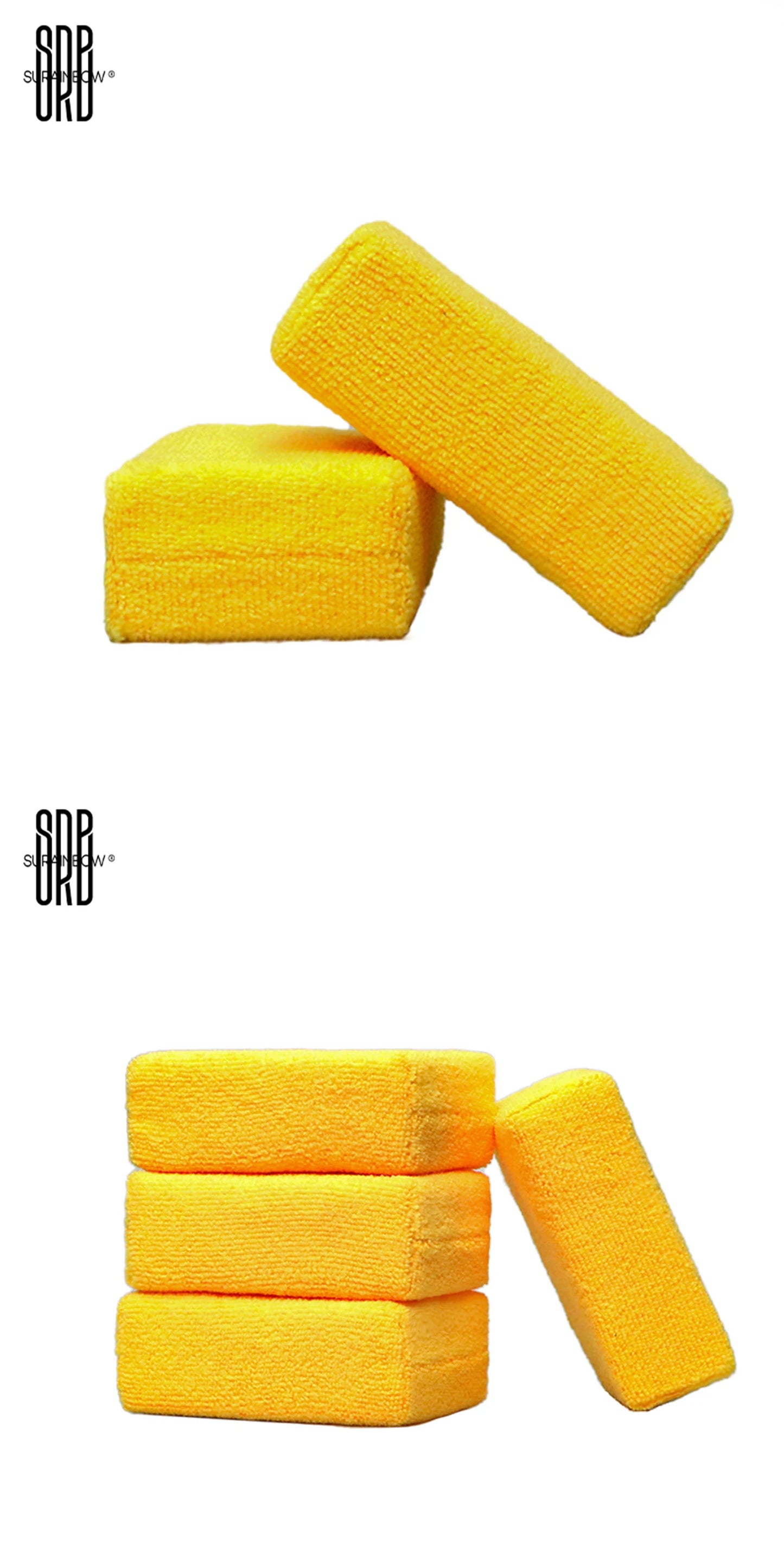 Premium Microfiber Applicator Pads for Car Wash & Wax