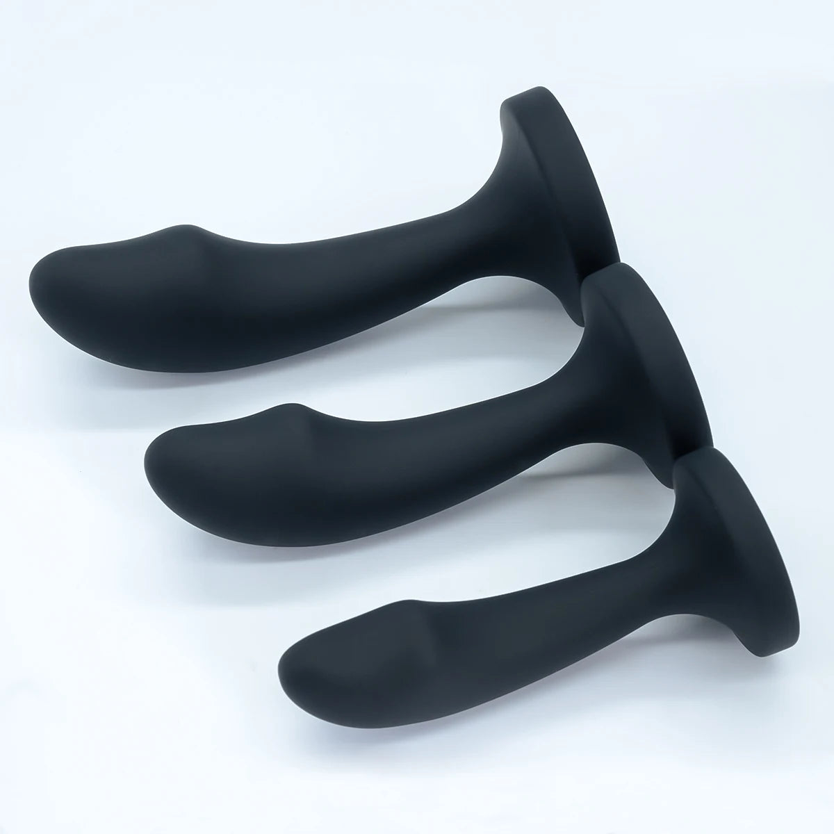 Silicone Anal Plug with Gem Base