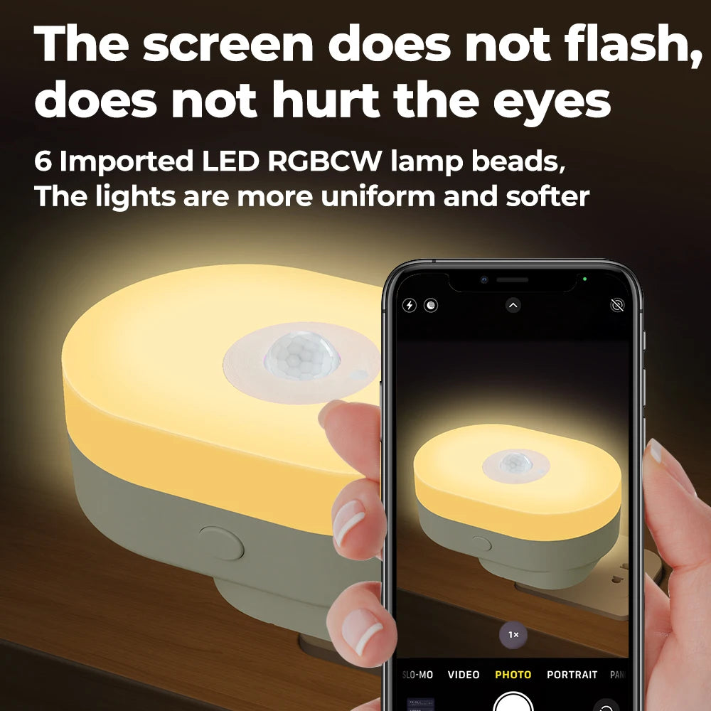 Smart WiFi Night Light with App Control