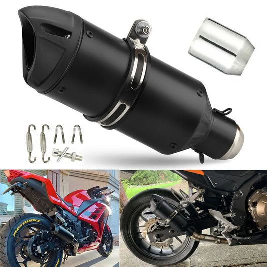 51mm Motorcycle Exhaust Muffler for Motocross & Street Bikes