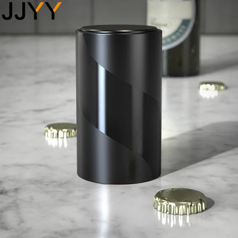 JJYY Black Poker Card Bottle Opener – Stylish & Functional Bar Tool