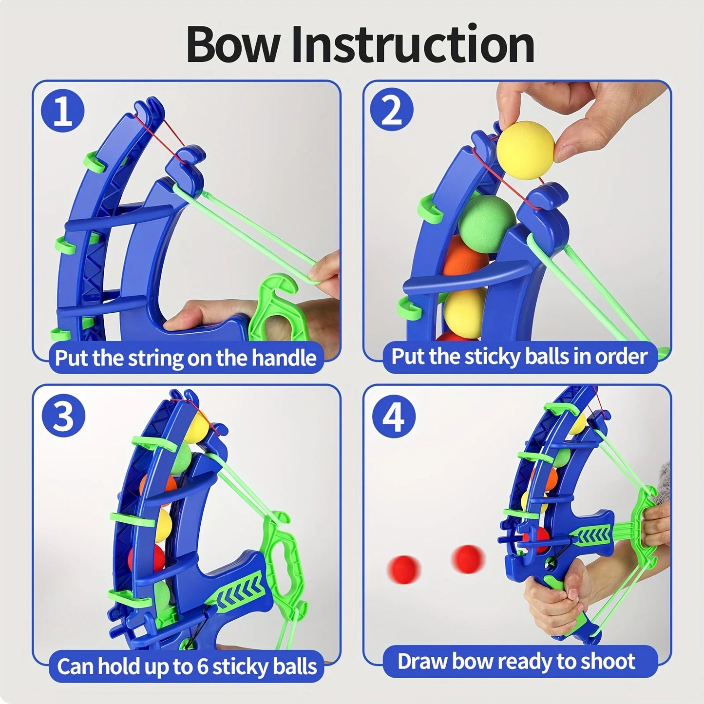Soft Bullet Shooting Practice Toy for Kids