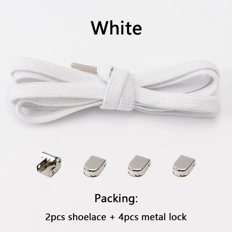 No-Tie Elastic Shoelaces for Kids & Adults - Clickilix