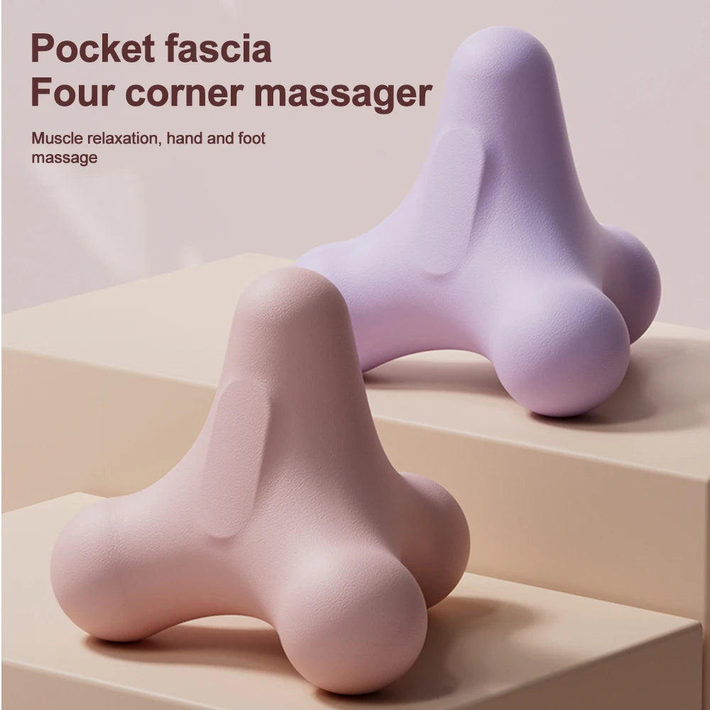 Four Corner Fascia Massage Ball for Muscle Relaxation