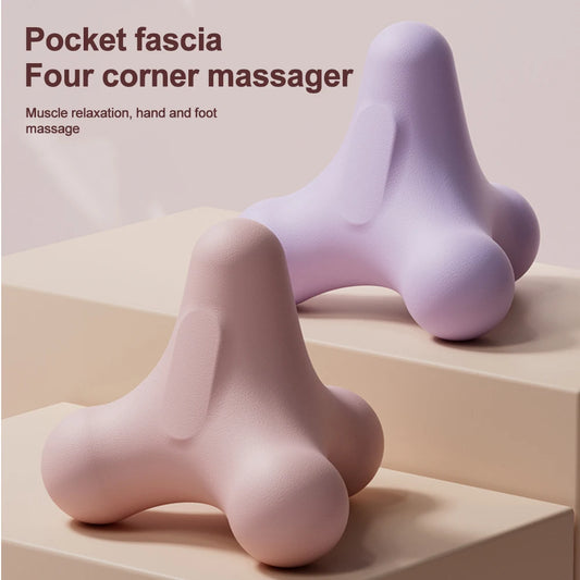 Four Corner Fascia Massage Ball for Muscle Relaxation
