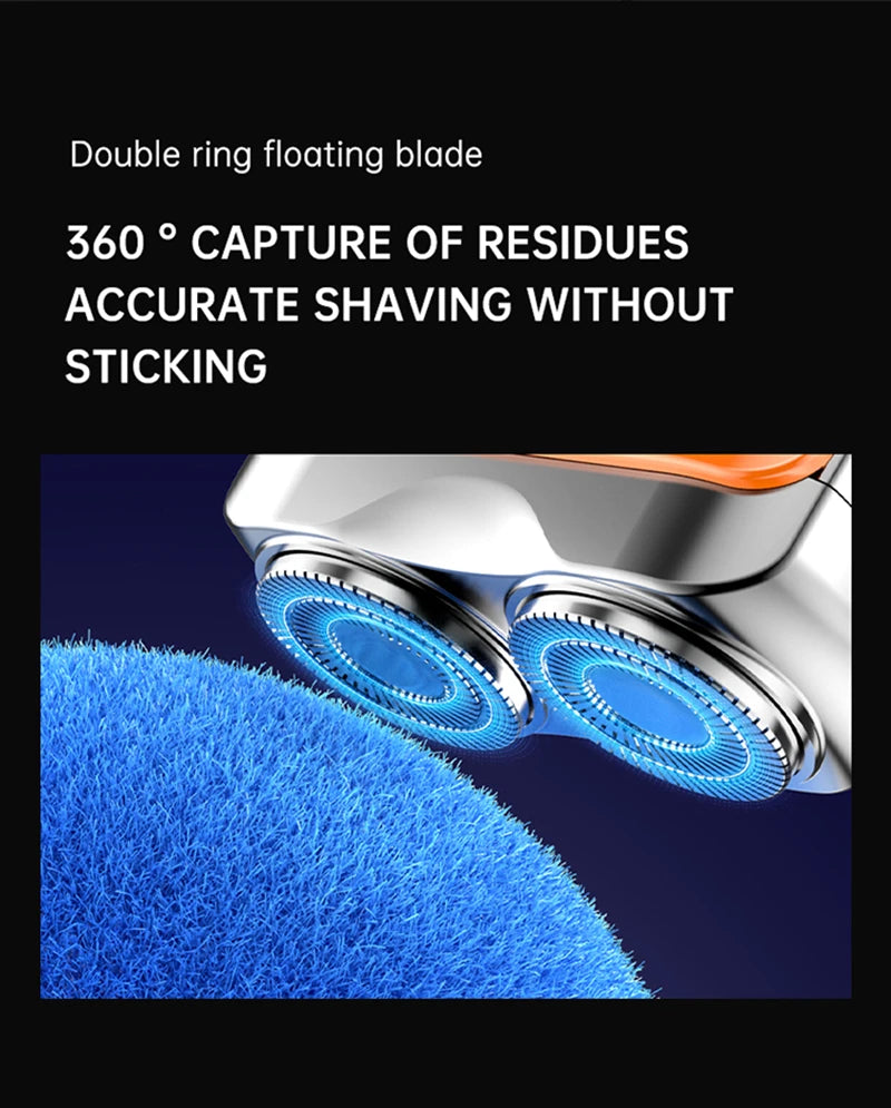 Electric Smart Shaver with Digital Display