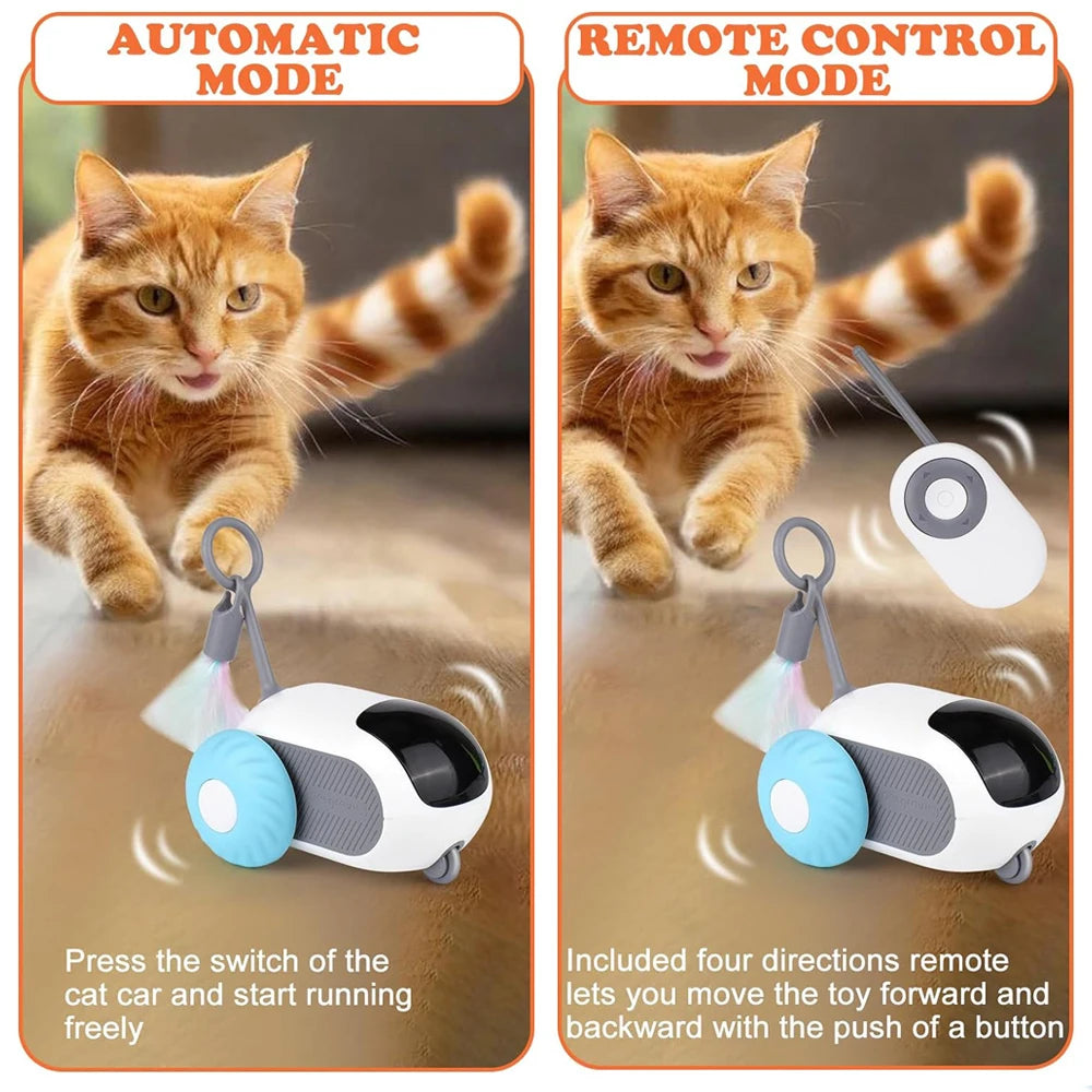 Smart Moving Toy Car – Fun & Training for Pets!