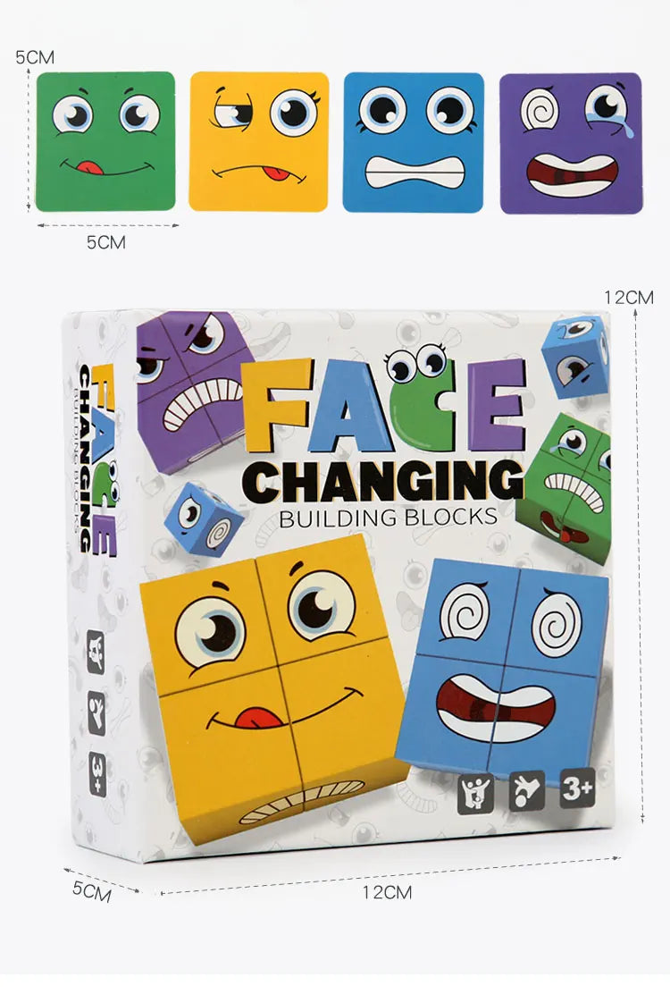 Kids Emotion Face Puzzle – Match, Think, Express & Play!