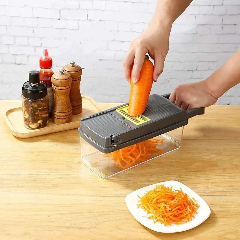 16-in-1 Vegetable Chopper & Slicer Kitchen Set