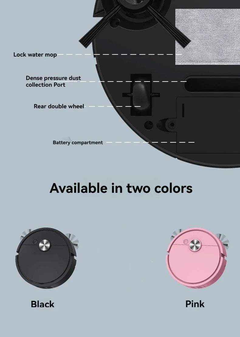 Smart Sweeping Robot Vacuum Cleaner for Home