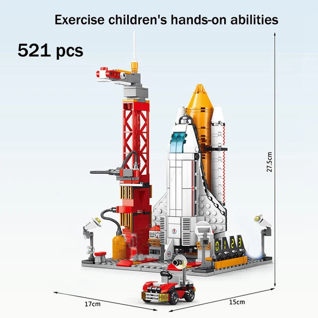 Space Shuttle Rocket Launch Building Block Set