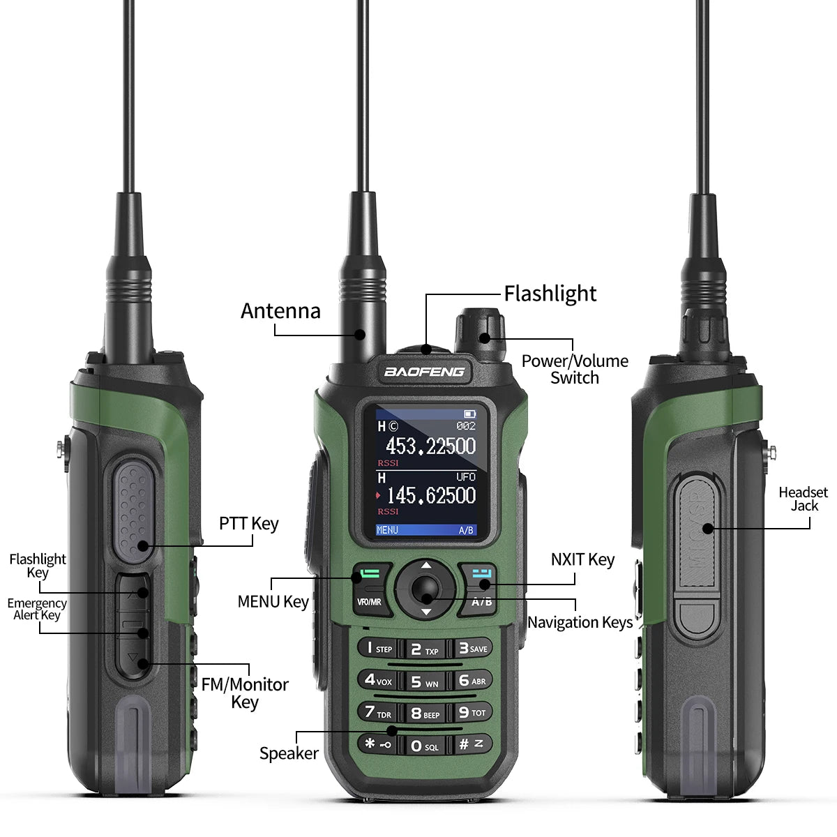 Baofeng UV-21 Pro V2 Waterproof Long-Range Radio