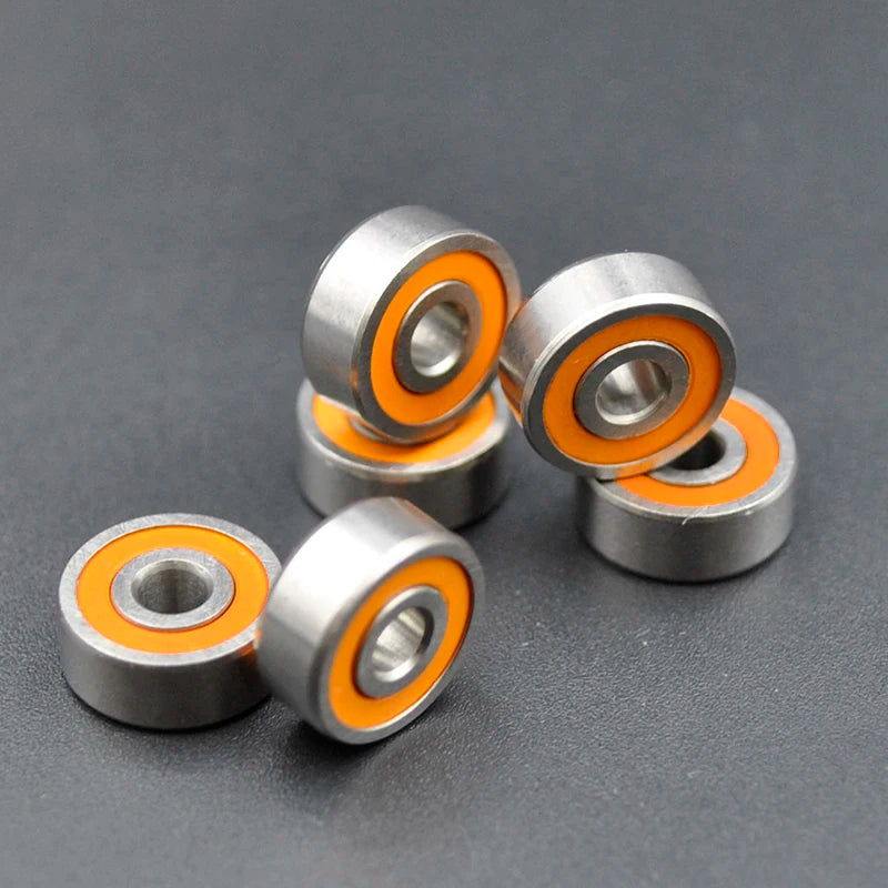 2pcs Hybrid Ceramic Bearing Stainless bait casting Spinning Fishing