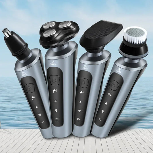 Waterproof Electric Shaver for Men Rechargeable