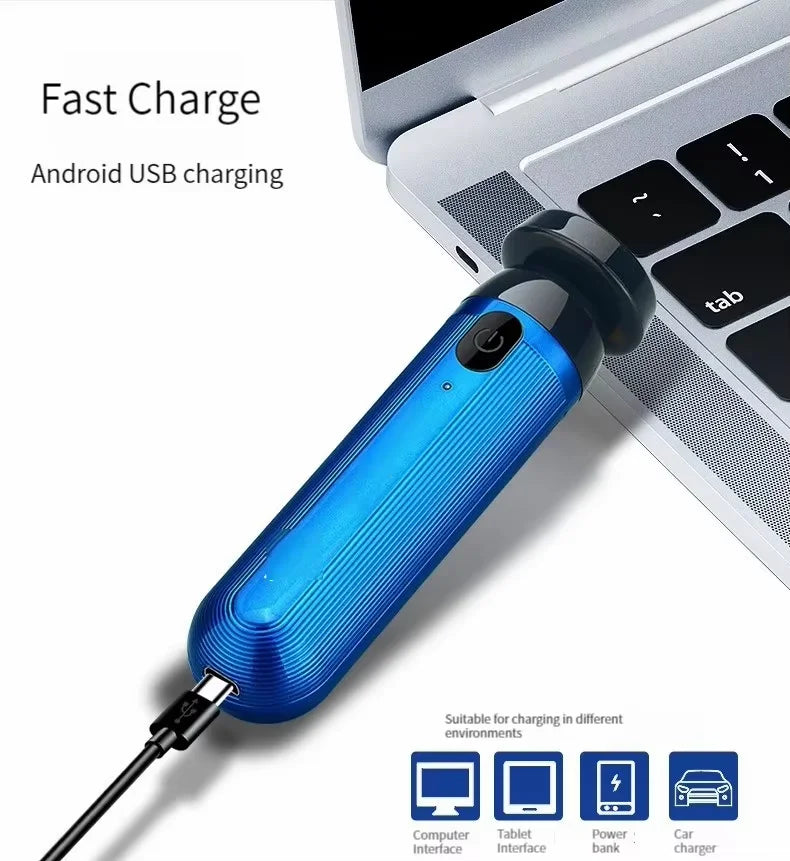 Mini Electric Rechargeable Shaver for Men