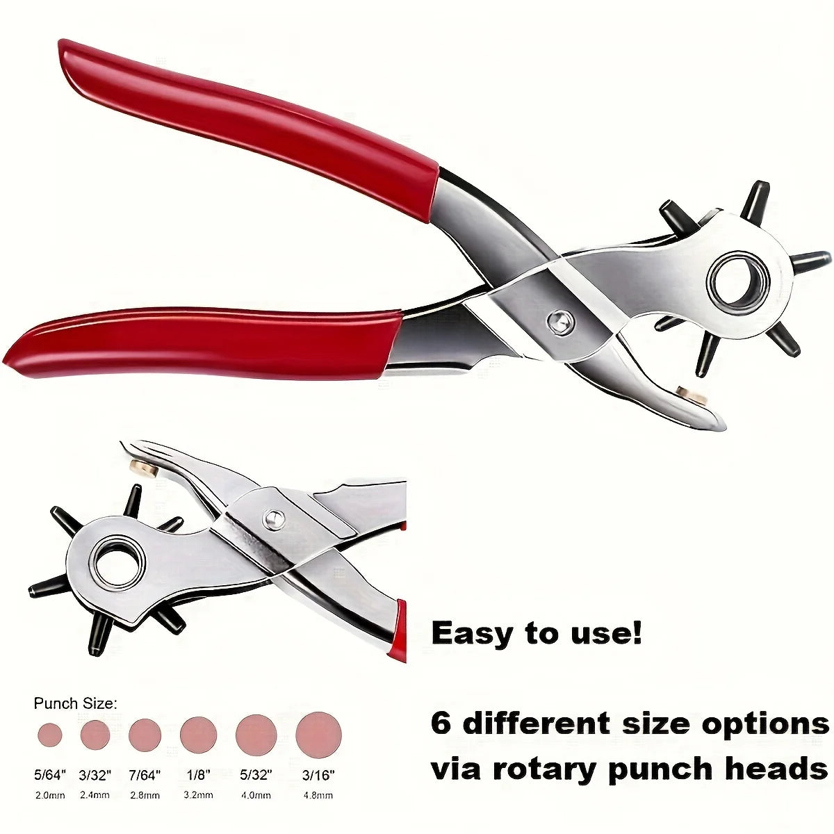 Punch perfect holes with this heavy-duty leather tool!