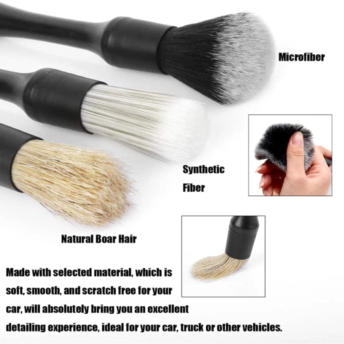 Acid-Resistant Detailing Brush – Tough on Dirt, Gentle on Surfaces!