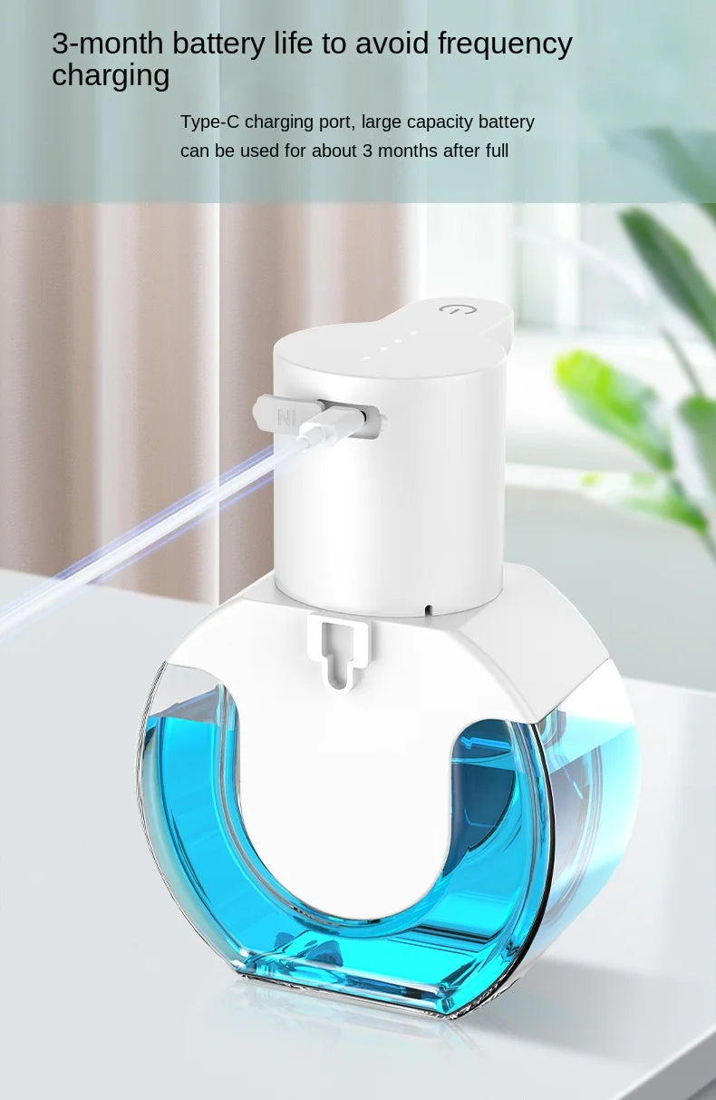 Touchless Smart Soap Dispenser 420ml – Wall-Mounted