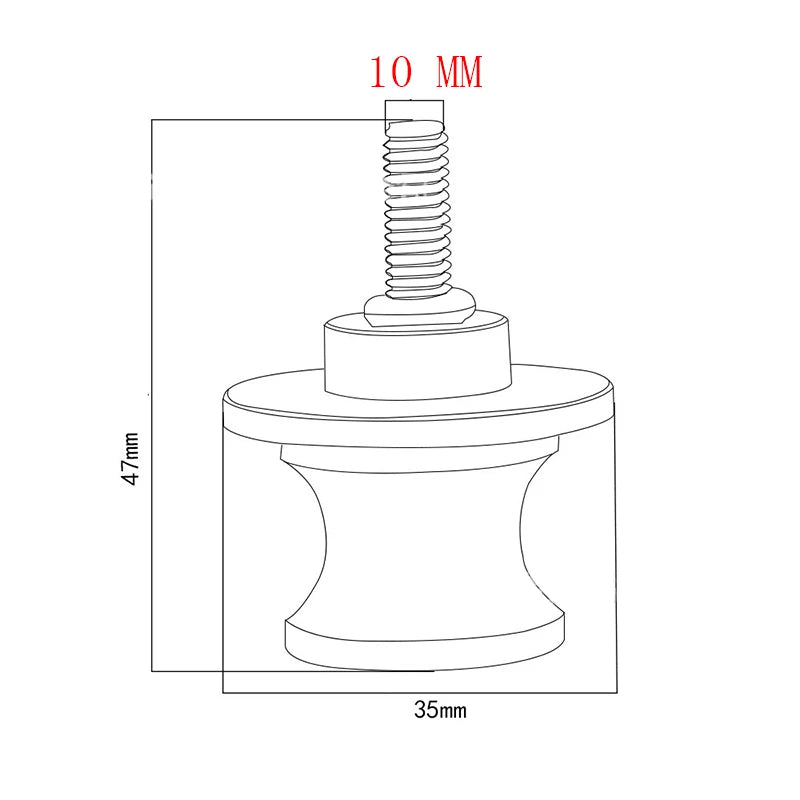 KTM Motorcycle M10 Swingarm Spools Slider Stand