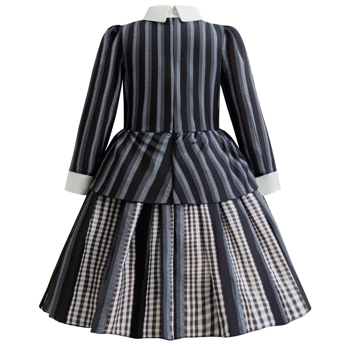 Children Wednesday Addams Gothic Costume