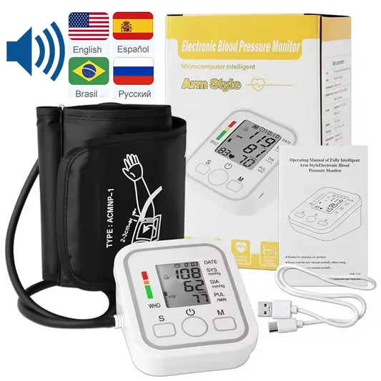 Digital Arm Blood Pressure Meter Medical Pressure
