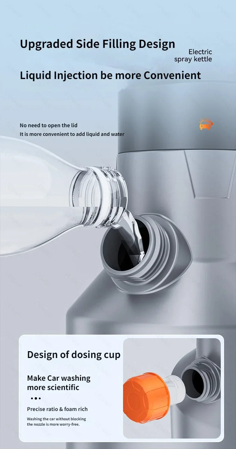 CENRR Electric Foam Sprayer – Power Foam at the Push of a Button!