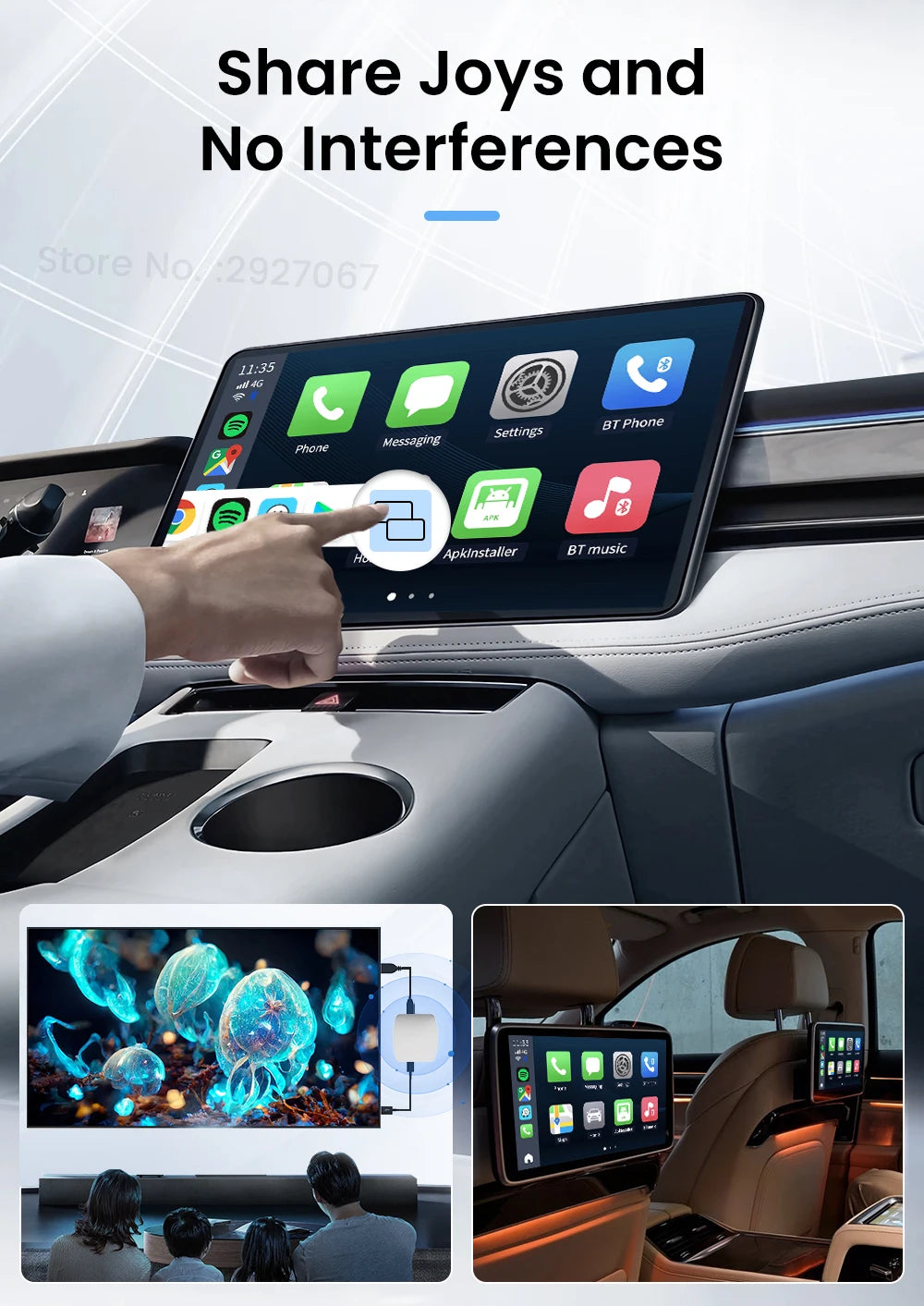 2024 CarlinKit AI Box – Wireless CarPlay & Android TV in One!