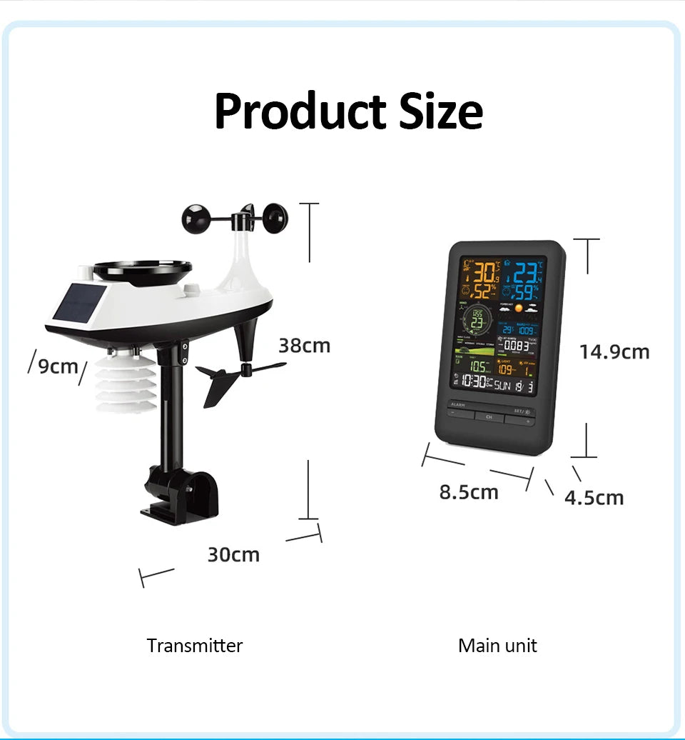 Smart WiFi Weather Station with Air Quality Monitor