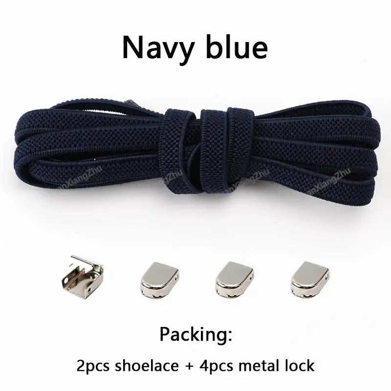No-Tie Elastic Shoelaces for Kids & Adults - Clickilix