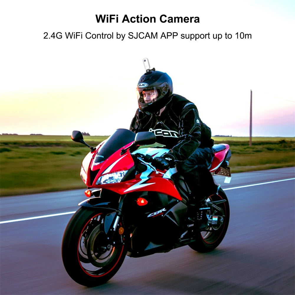 Capture every moment with SJCAM C100 Plus 4K Action Camera!