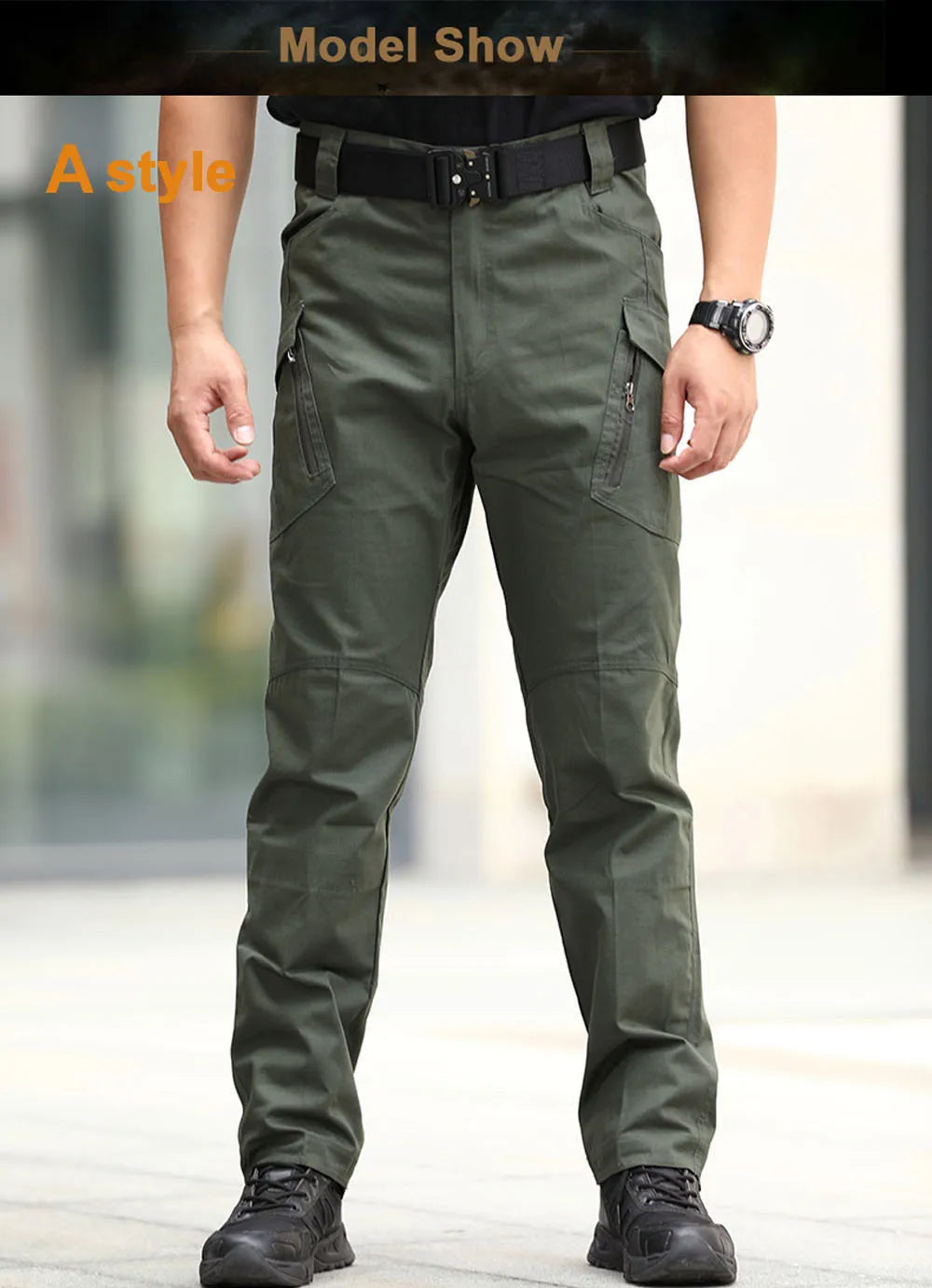 Gear up with classic city tactical cargo pants!