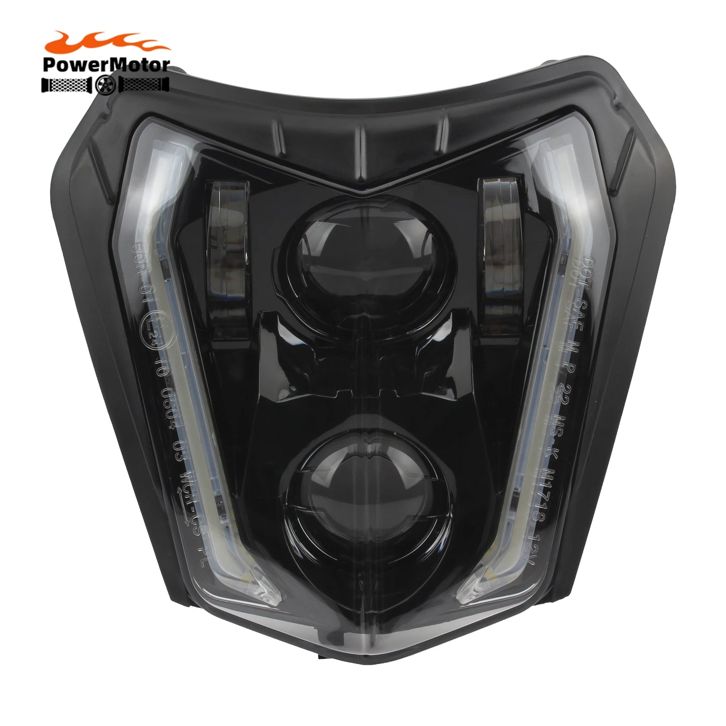 LED Headlight Fairing for KTM Dirt Bikes