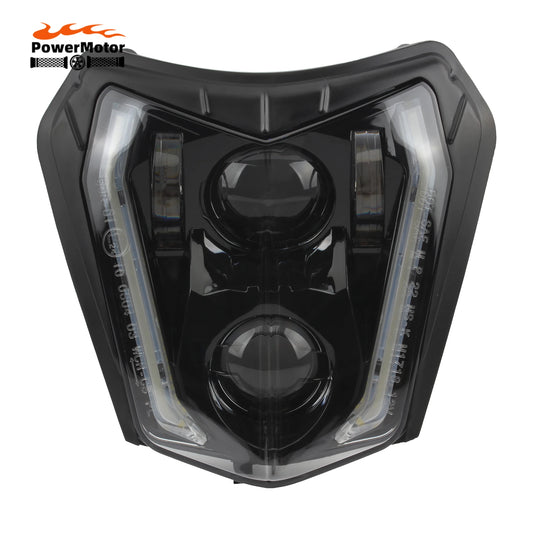LED Headlight Fairing for KTM Dirt Bikes