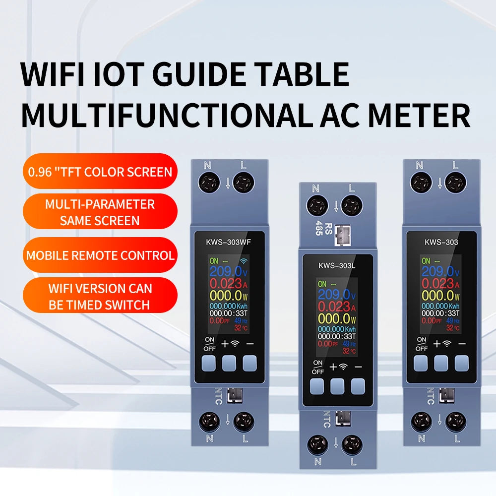 Tuya WiFi Smart Switch with Energy Meter