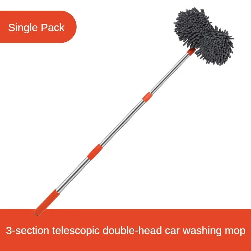 Telescopic Double-Head Car Wash Mop