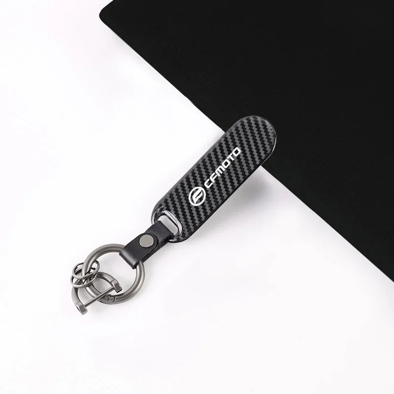 Double-Sided Embroidered Keychain for CFMOTO Motorcycles