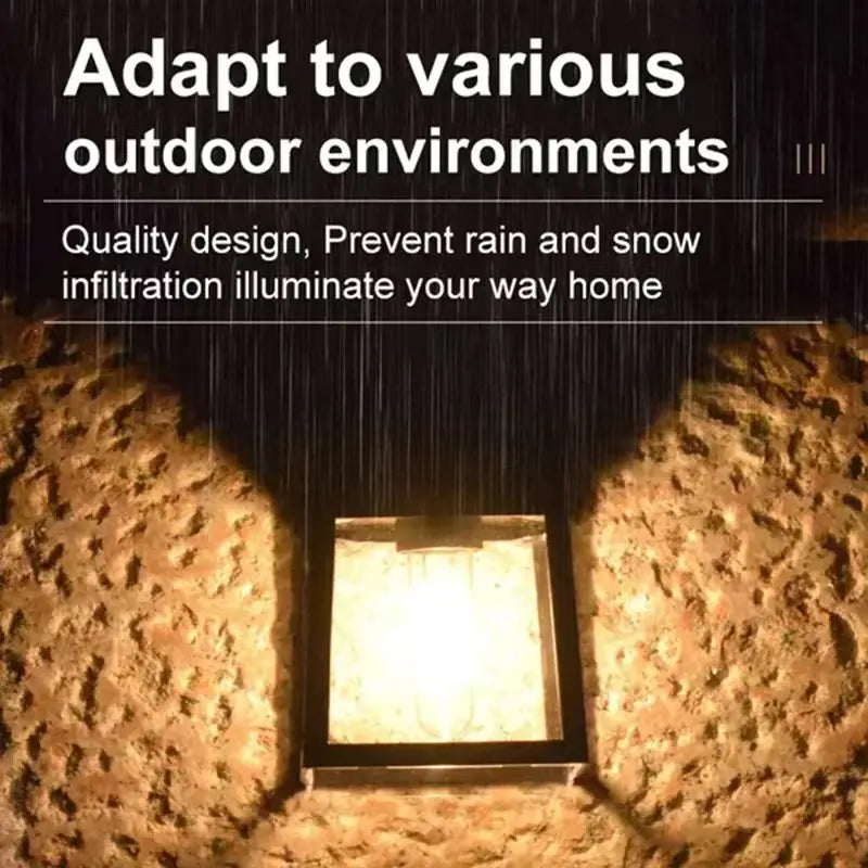 Powerful Outdoor Solar Lamp Garden Solar Powered Streetlight Outdoor Lights