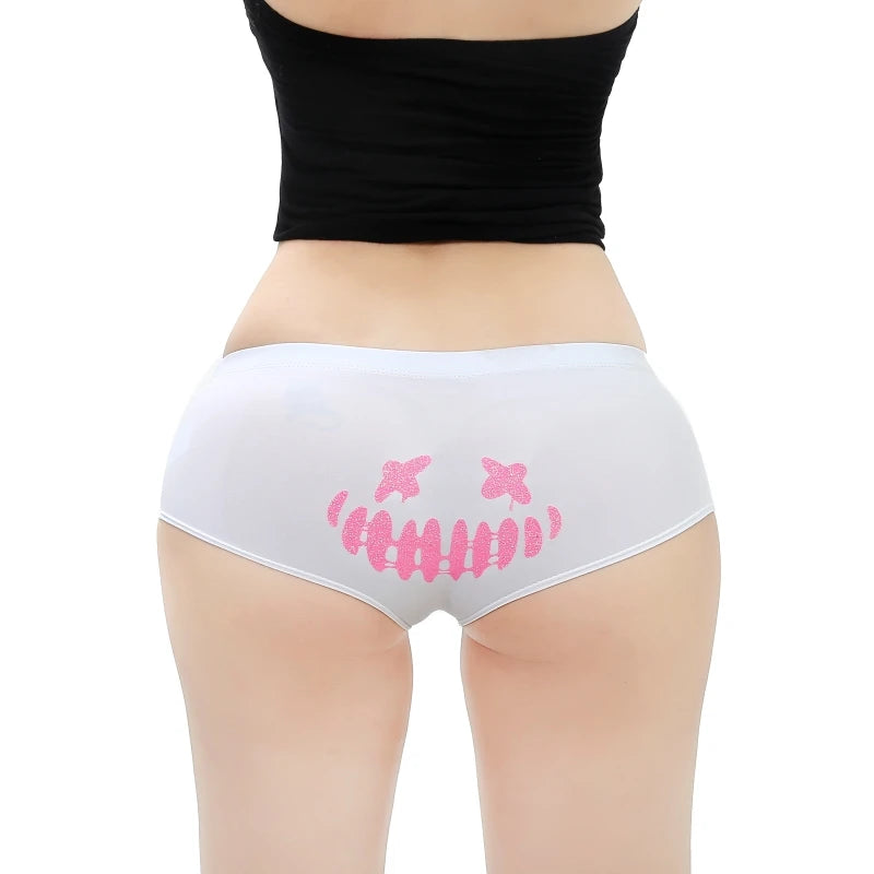 Sexy Fluorescent Skeleton Women’s Boxer Briefs