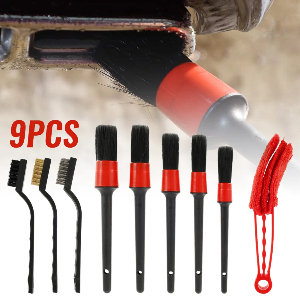 Detail your car like a pro with this brush set!