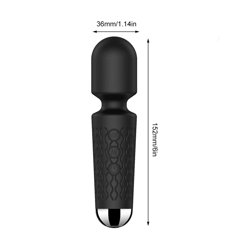 20 Modes AV Stick Clit Vibrator for Women