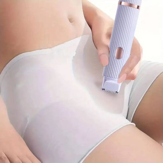 Smooth results with this 2-in-1 women’s electric shaver!
