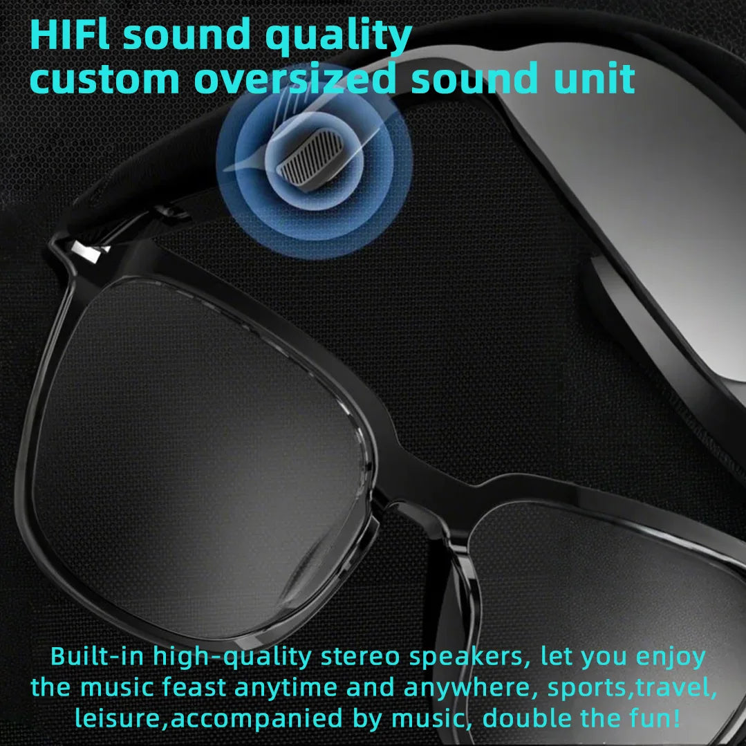 Smart Wireless Multifunction Glasses with HiFi Sound