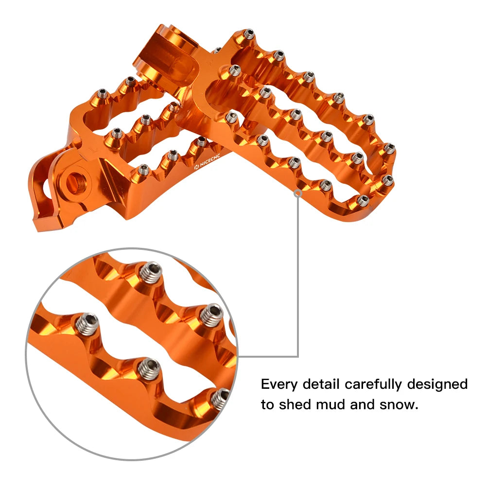 Heavy-Duty Footpegs for KTM 690–1290 Adventure Supermoto
