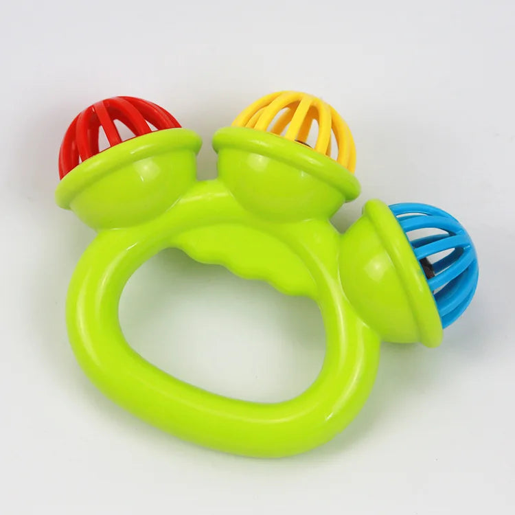 1-4PCS Baby Hand Rattle Ball Sensory Toys