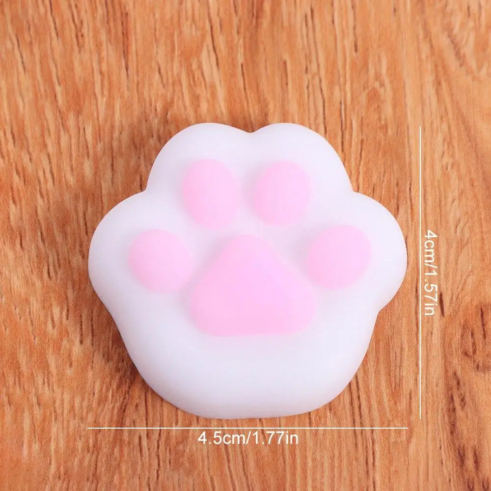 Mini Cat Paw Squeeze Toy for Stress Relief